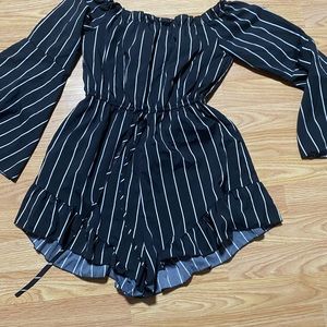 SHEIN romper on the thinner side but not see through